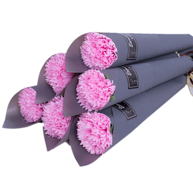 Carnation Soap Flowers